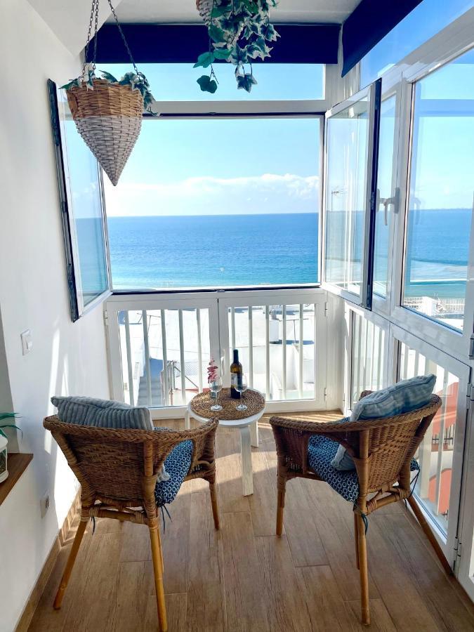 Gatu Casa Muse Junto A La Playa, Vista Al Mar, Aire Acc, Terraza, Wifi Y Chimenea " Preferente Mayores De 25 Anos Y Familias " El Puerto de Santa María Exterior foto