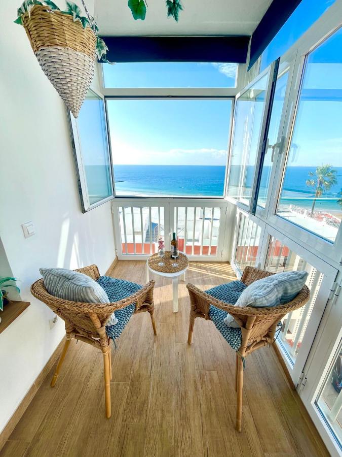 Gatu Casa Muse Junto A La Playa, Vista Al Mar, Aire Acc, Terraza, Wifi Y Chimenea " Preferente Mayores De 25 Anos Y Familias " El Puerto de Santa María Exterior foto